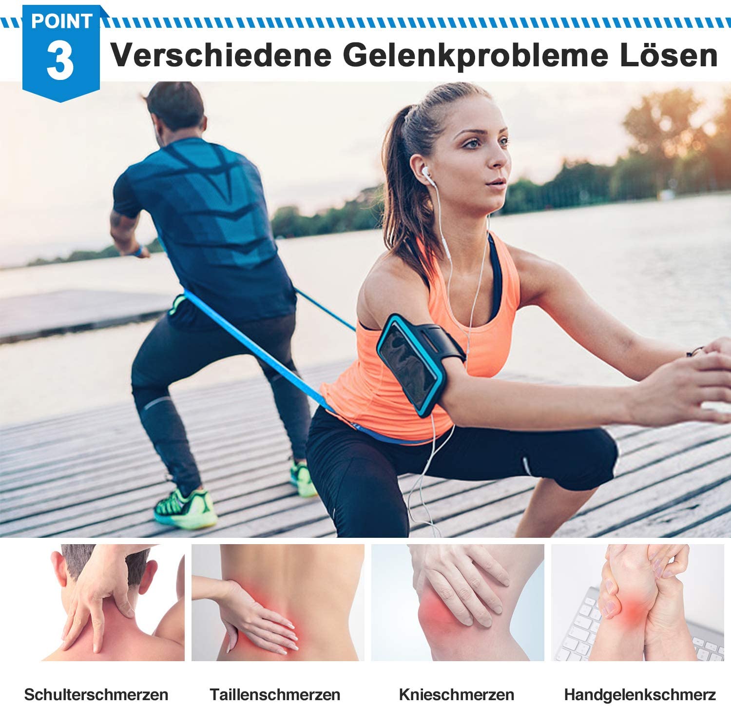 Elastische fitnessbanden 3-del - Crossfit Accessories recensie en prijs