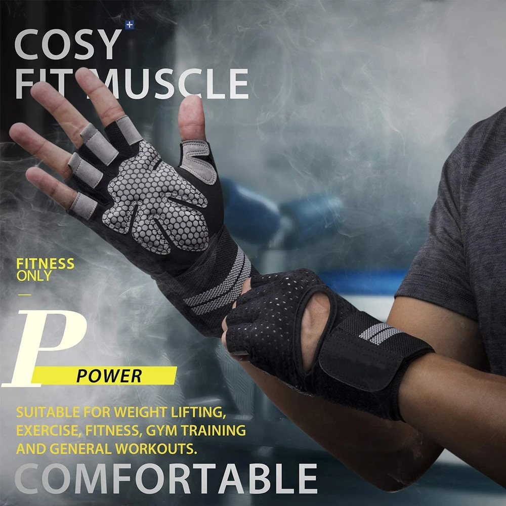 1 paar halve vinger gym fitnes - Crossfit Accessories recensie en prijs