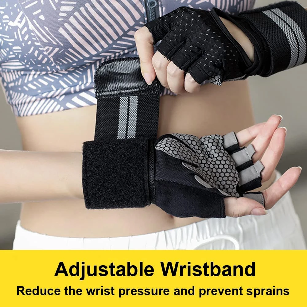 1 paar halve vinger gym fitnes - Crossfit Accessories recensie en prijs
